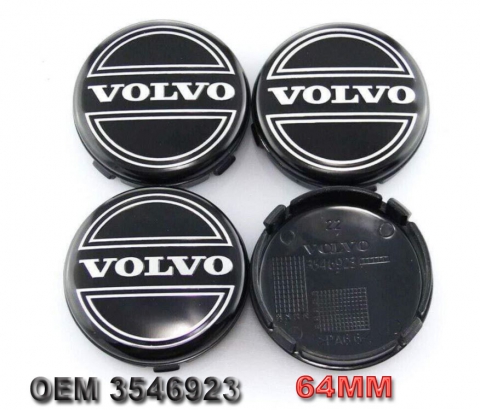 Volvo 64mm Wheel Center Caps 3546923